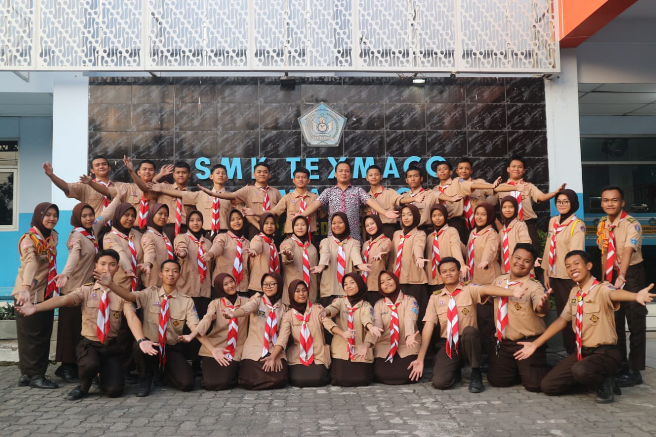 Kegiatan Pramuka SMK Texmaco